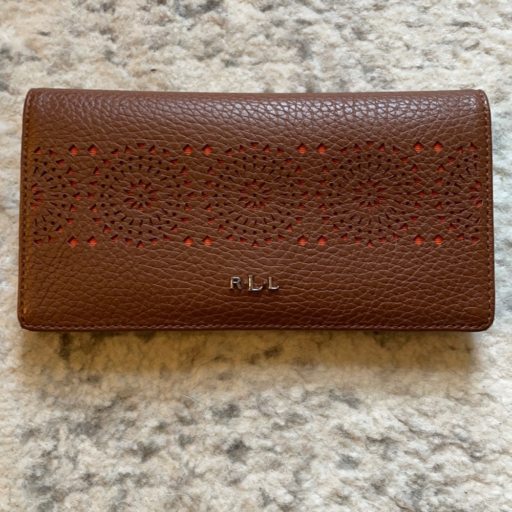 Ralph Lauren, brown wallet. Never used